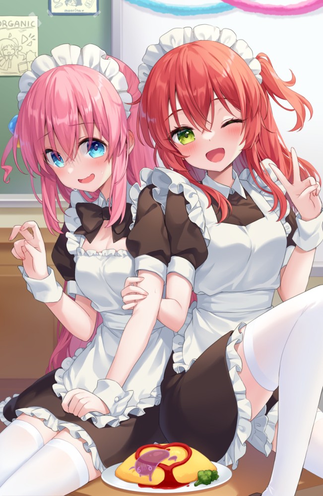 【二次】メイド女子画像　その５６